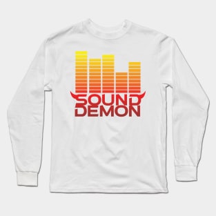 Sound Demon Sunset Red Long Sleeve T-Shirt